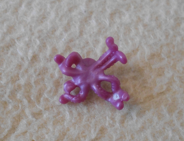 Dětská figurka - fialová chobotnička - 3 cm