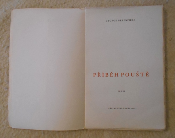 George Greenfield - Příběh pouště - 1948