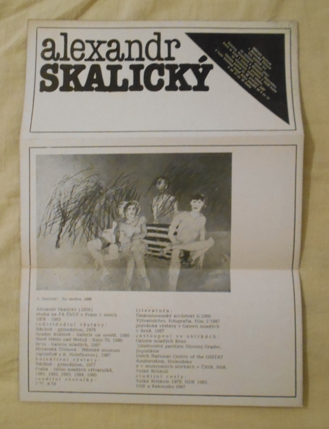 Kateřina Holečková Alexandr Skalický - Moravská Třebová 1987