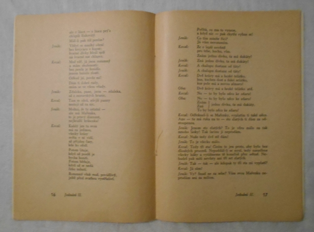 Smetana, Sabina - Prodaná nevěsta - 1933
