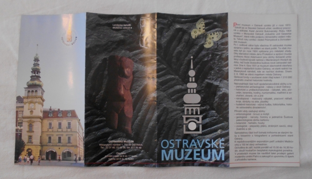 Regionální propagační leták Ostravské muzeum