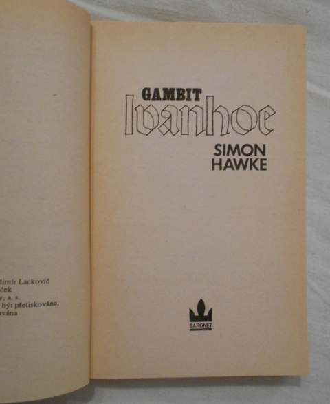 Simon Hawke - Gambit Ivanhoe - Baronet 1993
