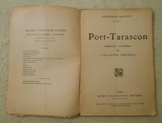 Alphonse Daudet - Port-Tarascon