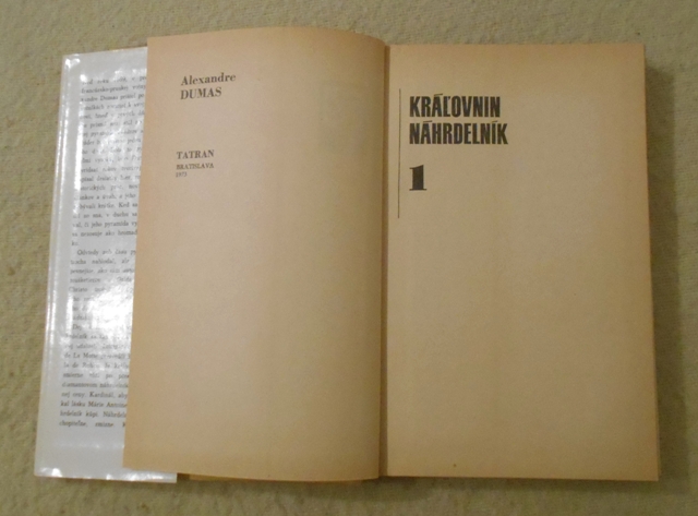 Alexandre Dumas - Kráľovnin náhrdelník 1 - 1973 - slovensky
