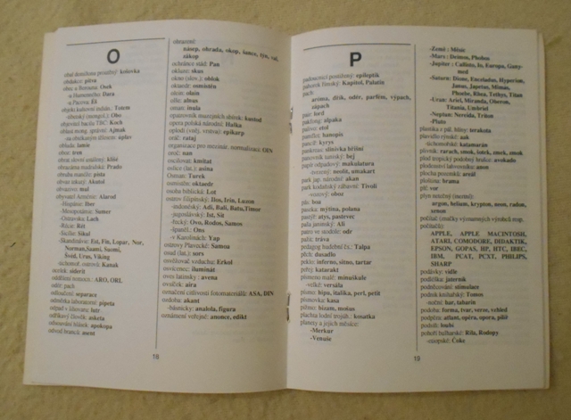 Stanislav Kubíček - Co nenajdete v křížovkářském slovníku - 1992