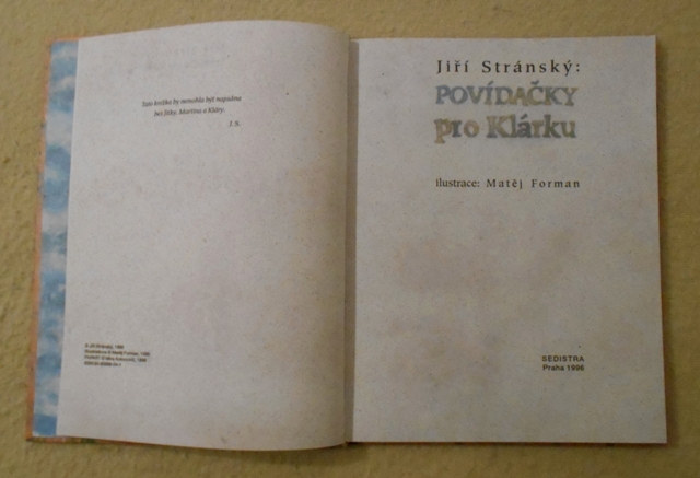 Jiří Stránský - Povídačky pro Klárku - 1996