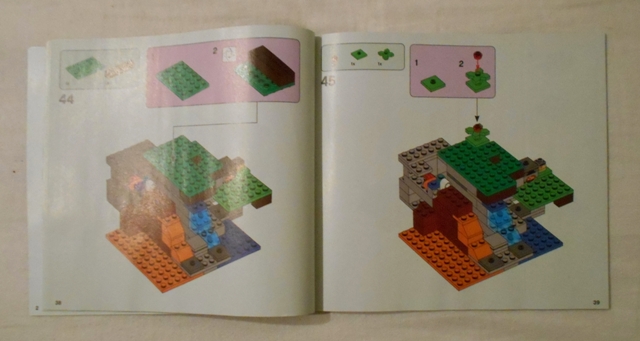 Lego Minecraft 21172 návod - Lego 2021 / JEN NÁVOD /