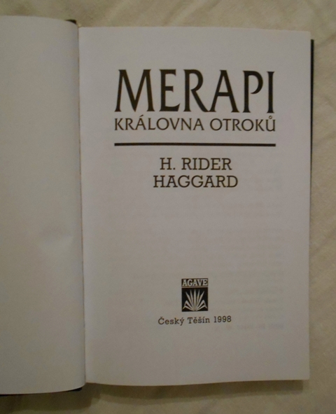 H.R. Haggard - Merapi královna otroků - 1998