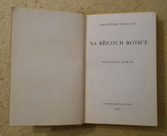 František Křelina - Na březích Botiče - Praha 1948