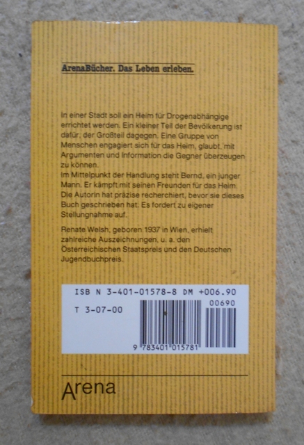Renate Welsh - ... und schicke ihn hinaus in die Wüste - 1988
