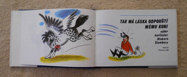 Tak má láska odpouští mému koni - výběr karikatur Otakara Štembery - 1980