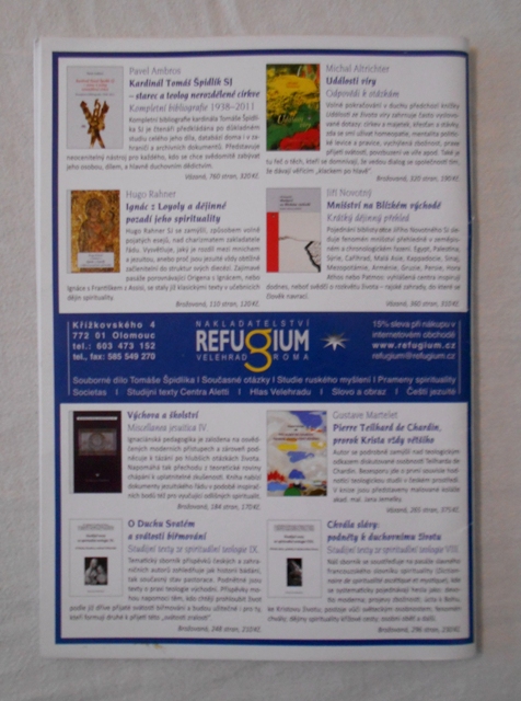 Časopis Bulletin Jezuité rok 2013 číslo 2