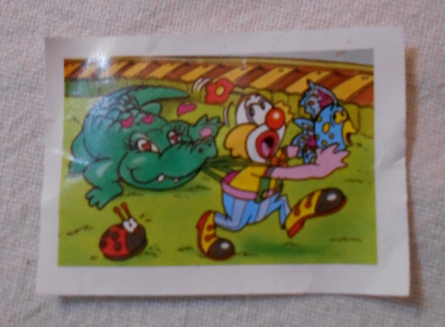 Puzzle - mini Puzzle 15 ks - Klaun s krokodýlem