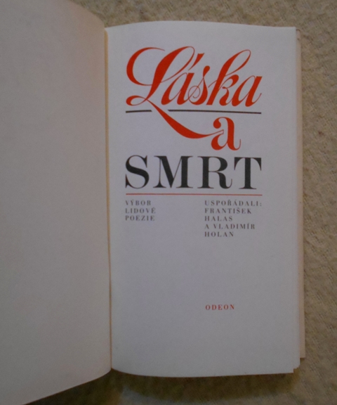 Láska a smrt - Odeon 1984