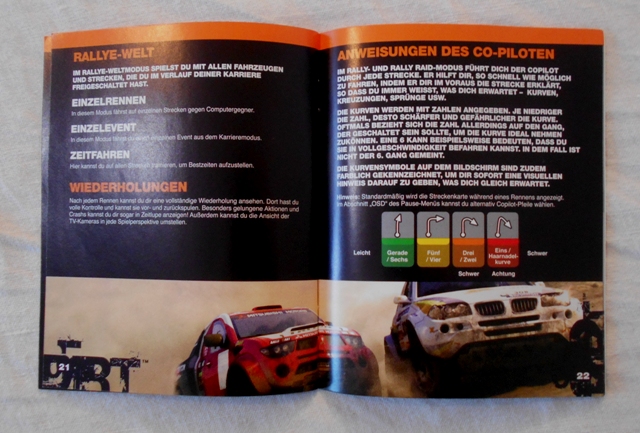 Colin McRae Dirt pro Playstation - německý manuál - 2007