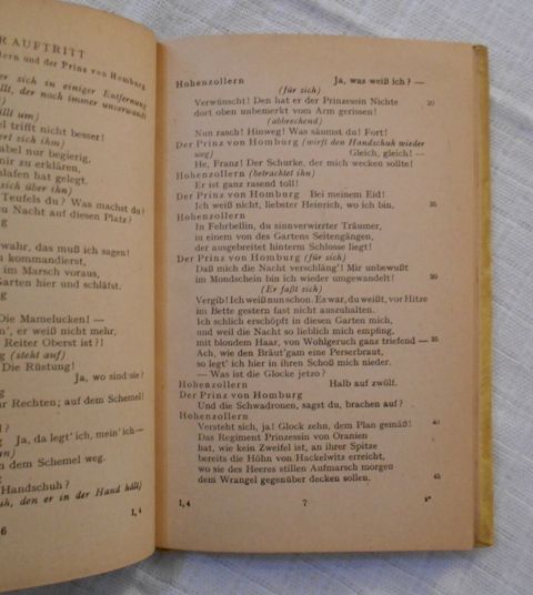 Heinrich von Kleist - Prinz Friedrich von Homburg - 1943 v němčině