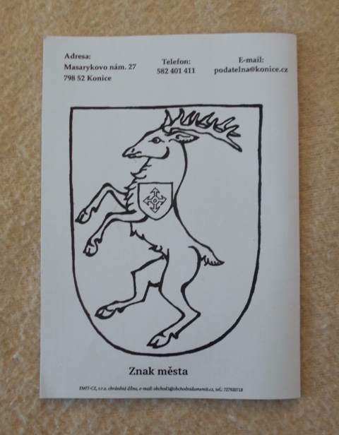 Místopisné Omalovánky Konice