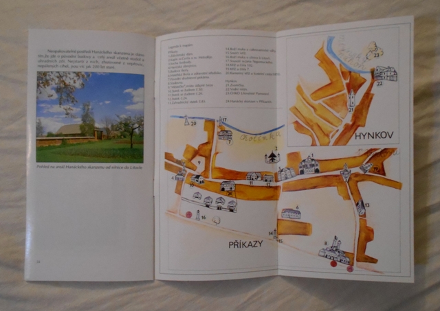 Příkazy hanácká vesnice - propagační brožura