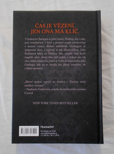 Sara Hollandová - Everless Panství krve a kovu - 2019