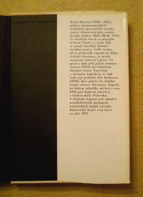 Karin Boyeová - Kallocain - 1982