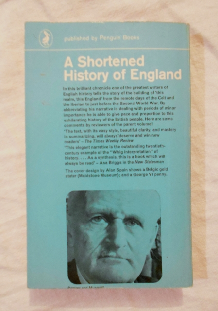 G.M. Trevelyan - A Shortened History of England - U.K. 1965 - anglicky