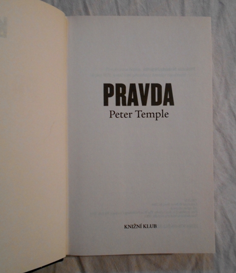 Peter Temple - Pravda - KK 2011
