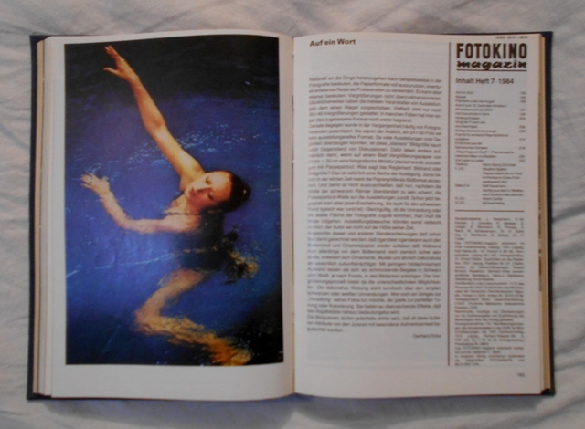 Časopis Fotokino magazin 1984 - svázaný ročník kompletní - 12 čísel - německy
