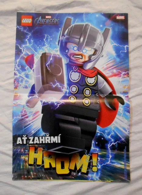 Časopis Lego Avengers 2 / 2023 - bez dárků s posterem