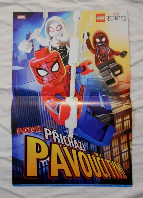 Časopis Lego Spider-Man 1 / 2023 - bez dárků s posterem