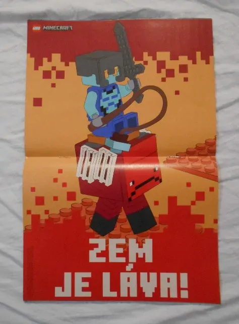 Časopis Lego Minecraft 3 / 2023 - bez dárků s posterem