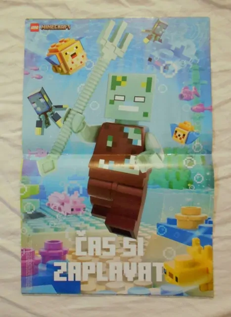 Časopis Lego Minecraft 4 / 2023 - bez dárků s posterem