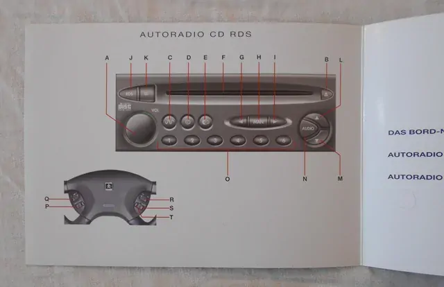 Návod k obsluze Citroën Xsara Picasso Navigationssystem Autoradio - 2001 německy