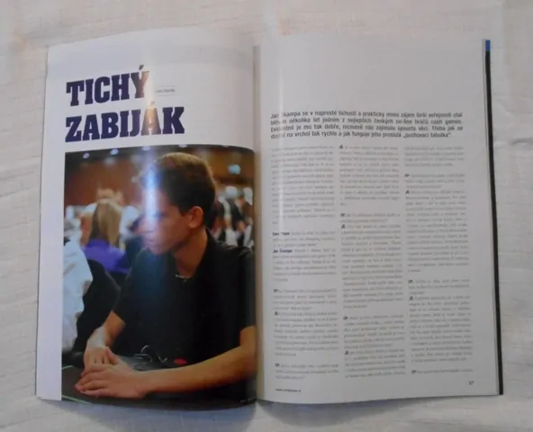 Časopis Card Player Czech & Slovak listopad/prosinec 2009 - česky
