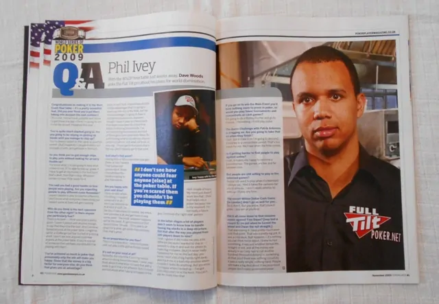 Časopis PokerPlayer Magazin November 2009 - anglicky