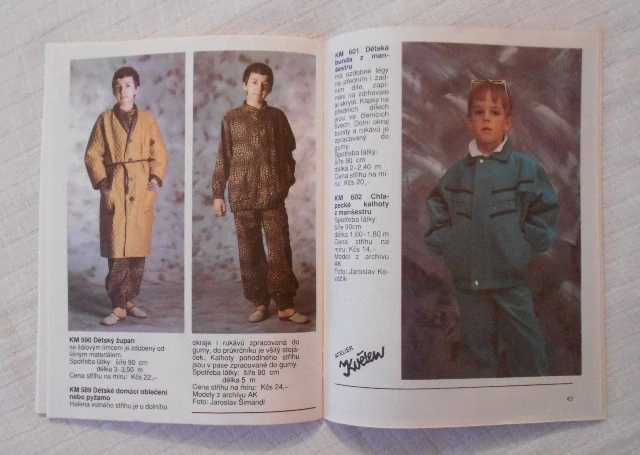 Časopis Šijeme dětem po celý rok - Ateliér Květen 133 - číslo 2/1991