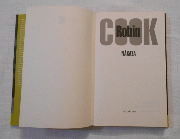 Robin Cook - Nákaza - 2012