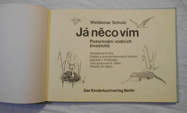 Waldemar Schulze - Já něco vím Pozorování vodních živočichů