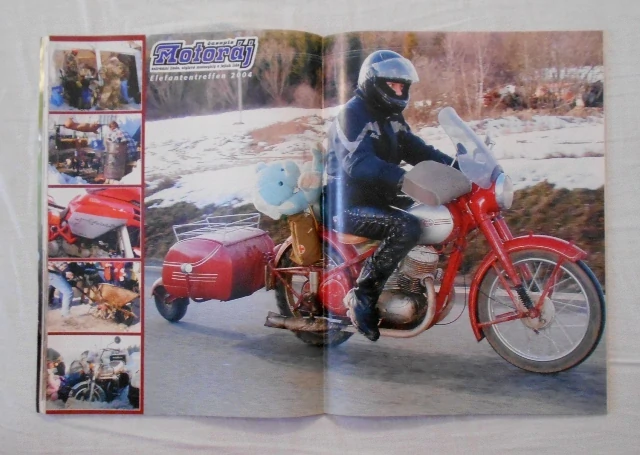 Časopis Motoráj rok 2004 číslo 1-2 leden-únor