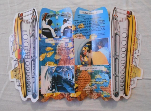 Propagační mapa Egypt Hurghada - Sindbad Submarine Hurghada Red Sea Egypt