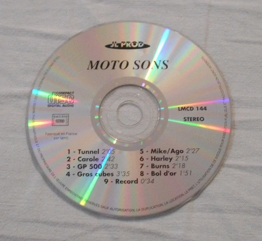 CD Moto Sons - Le Pied Dans les Oreilles - Francie
