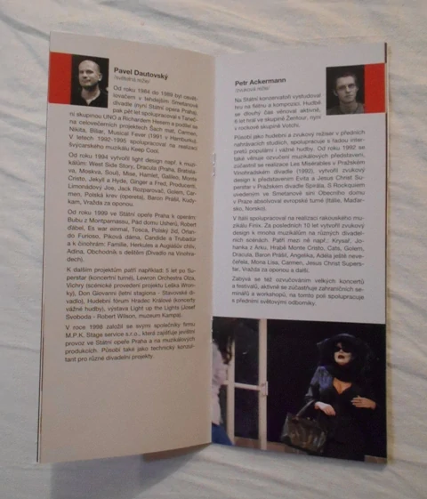 Program Včera Tě zabiju! - muzikál Hudební divadlo Karlín 2011