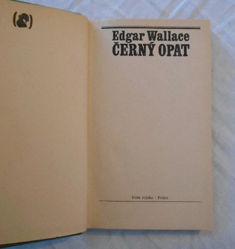 Edgar Wallace - Černý opat - NV 1971