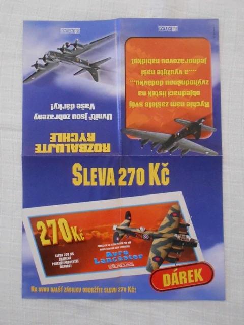 Reklamní nabídkový leták Rozbalujte rychle - Atlas Editions