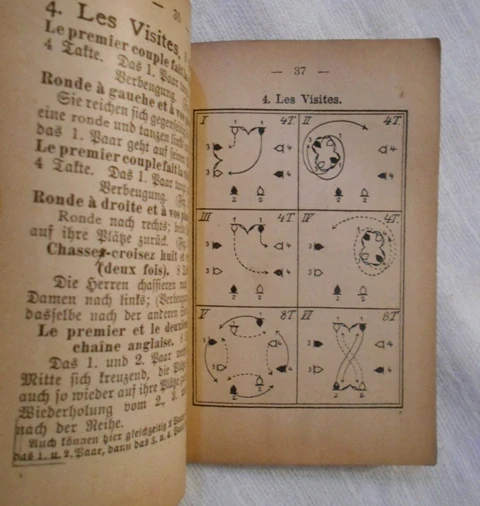Die Tanzkunst - Miniatur-Bibliothek 307/308 - německy