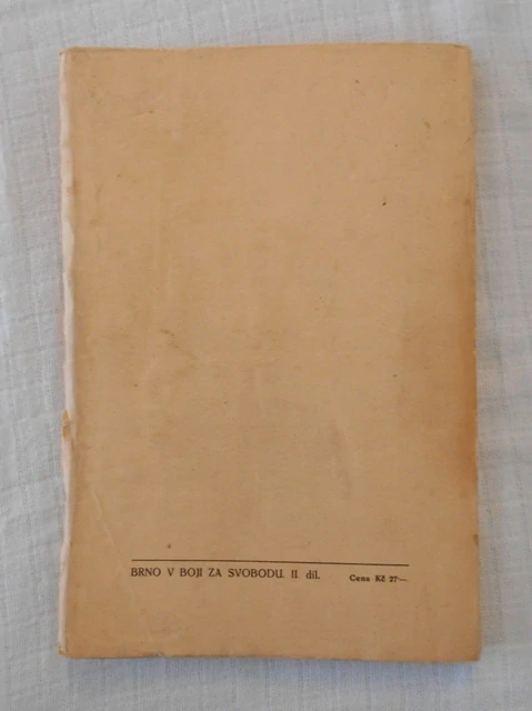 Dr. Josef Kudela - Brno v boji za svobodu Druhý svazek - 1937