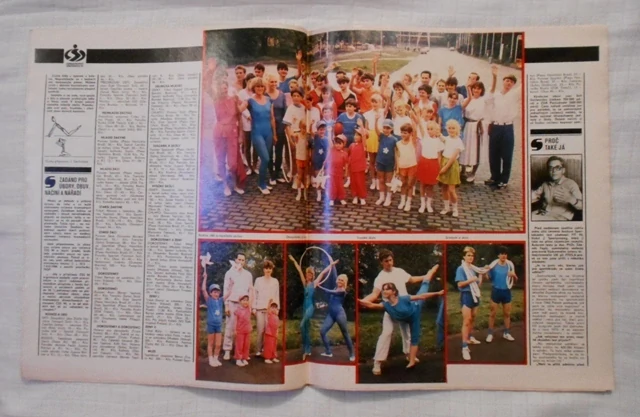 Časopis Stadion číslo 24 ročník 37 rok 1989