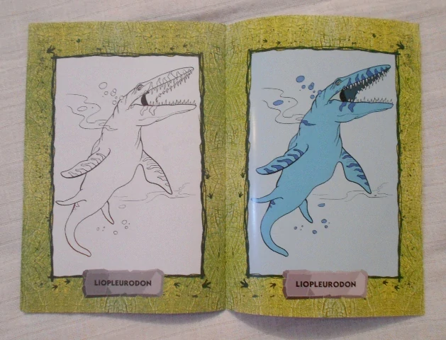 Dětské omalovánky Dinosauři - Jiri Models Písek