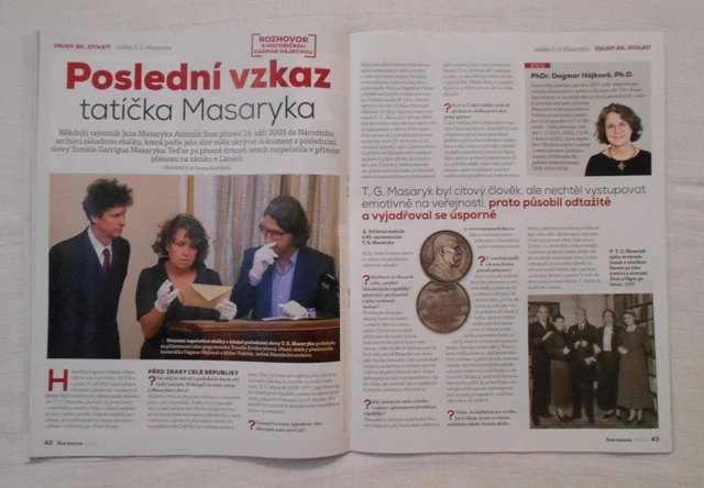 Časopis Živá historie listopad 2025 - bez dárku