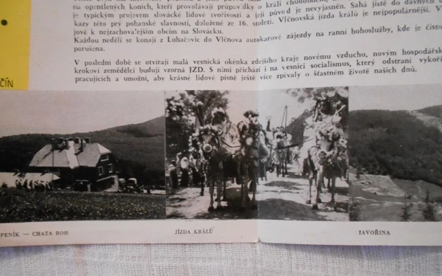 Regionální propagační leták Uherský Brod • Lázně Luhačovice Bílé karpaty