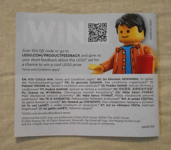 Lego Minecraft 21251 návod - Lego 2024 / JEN NÁVOD /